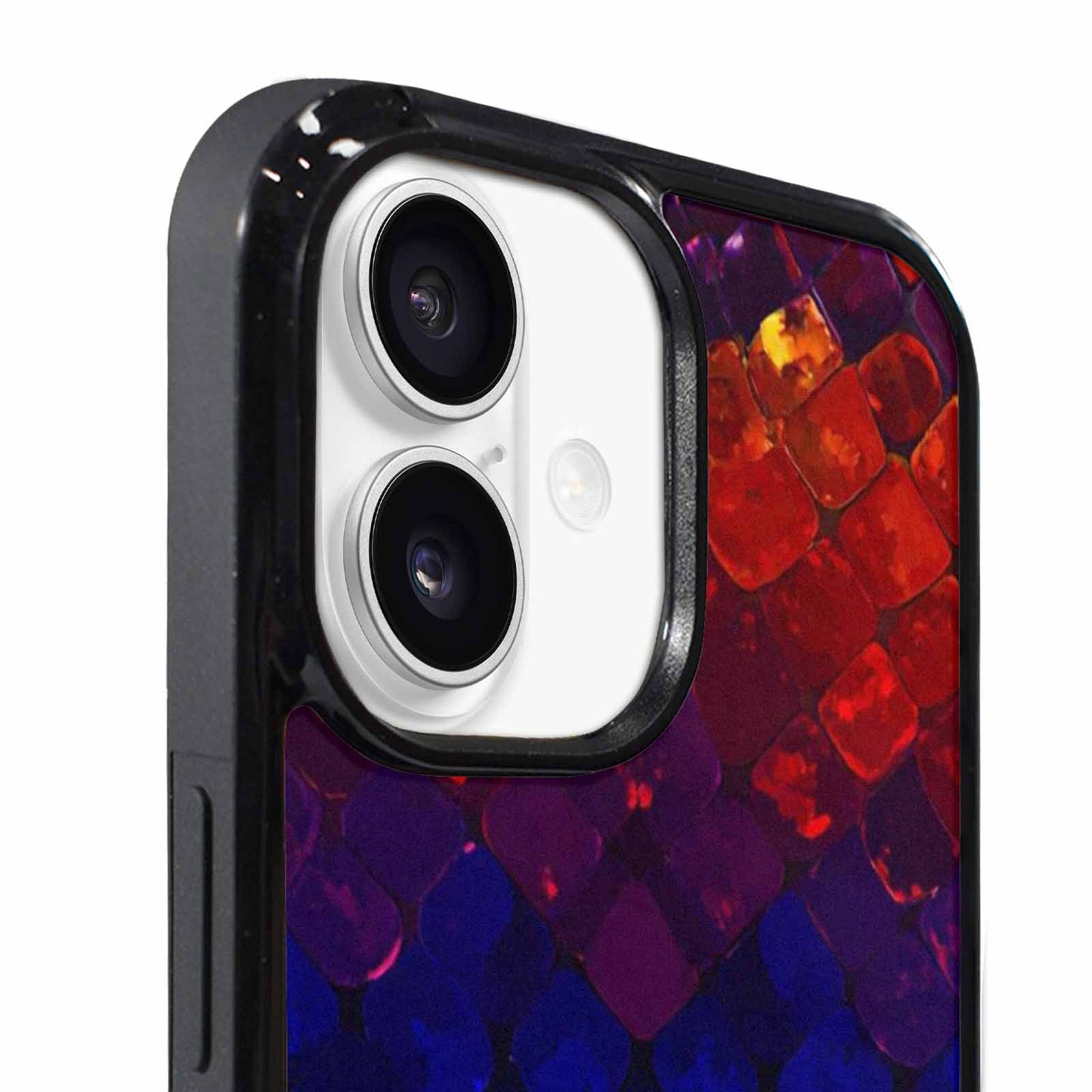 iPhone 17 Case — Dark Snake Print Original Art, Unique Phone Case Design