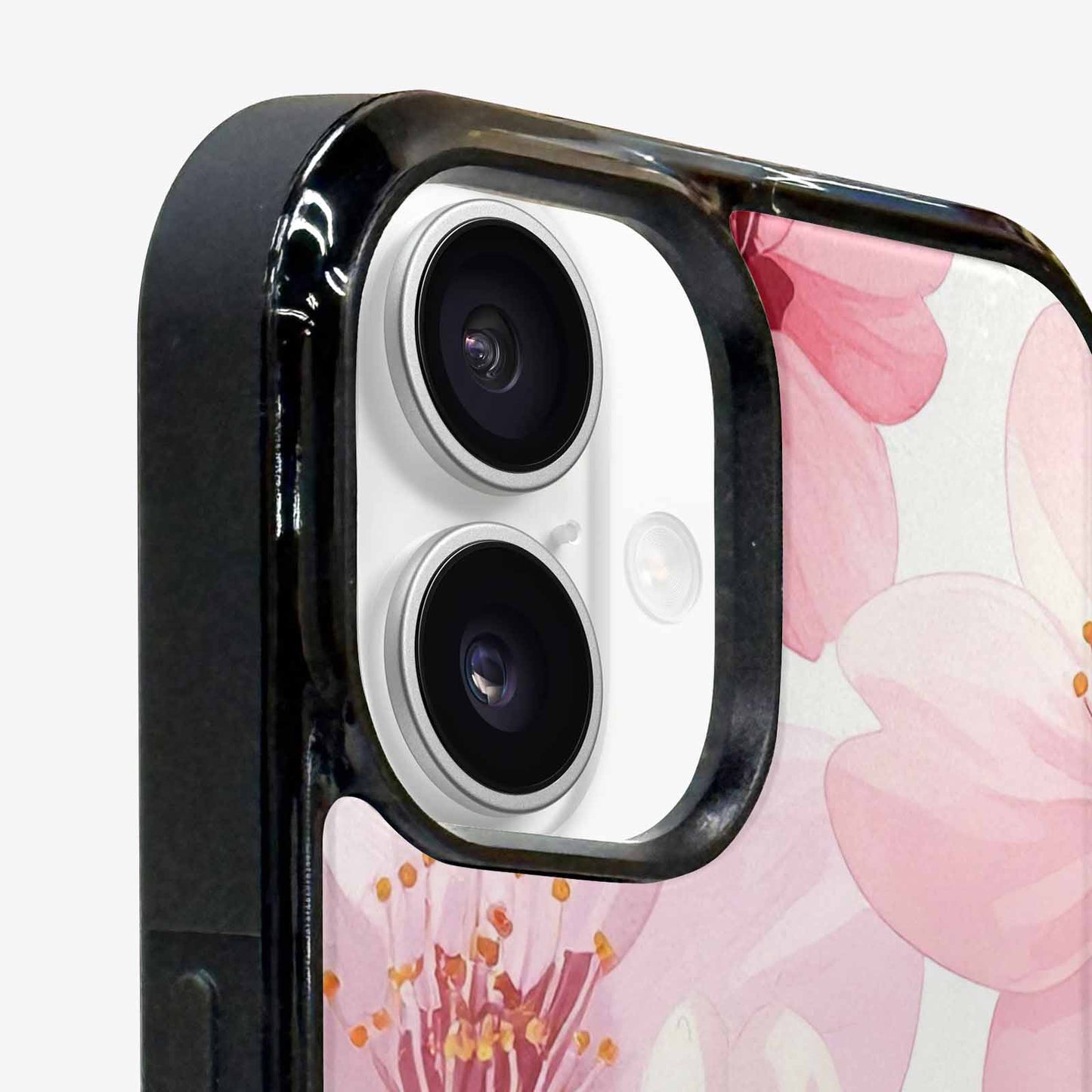 iPhone 16 Plus Case — Japanese Cherry Blossom, Personalized Phone Case