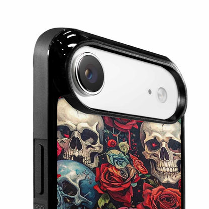 iPhone 17 Air Case — Skulls And Rosesmelting Skulls A Gothic, Original Design Phone Case