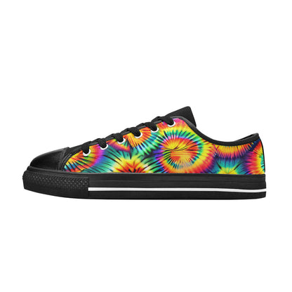 WOMEN'S Rainbow Tie Dye Canvas Cottagecore Shoes