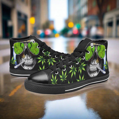 Monarch Jewel Rich Vivid MEN Bold Art - Freaky Shoes | Custom Art Sneakers