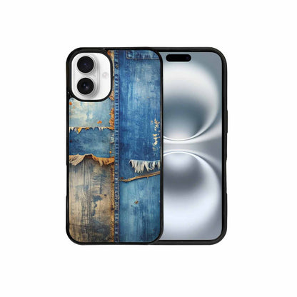 iPhone 16 Plus Case — Curve The Ripping Demin Tectures For, Custom Art Phone Cover