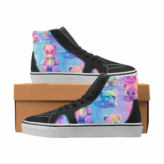 WOMEN'S Skulls High Top Canvas Streetwear Y2K Custom Kicks