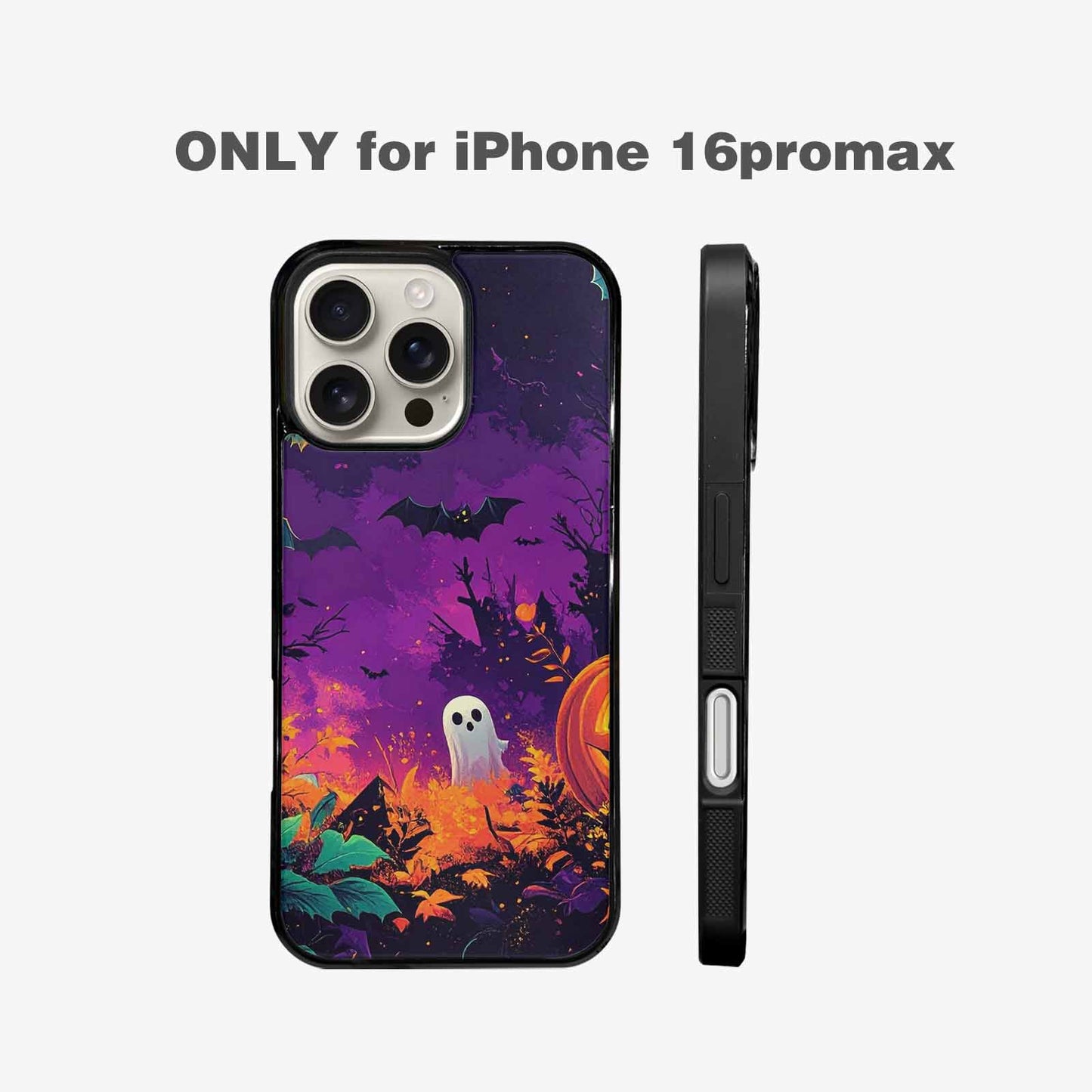 iPhone 16 Pro Max Case — Halloween Print, Custom Phone Case