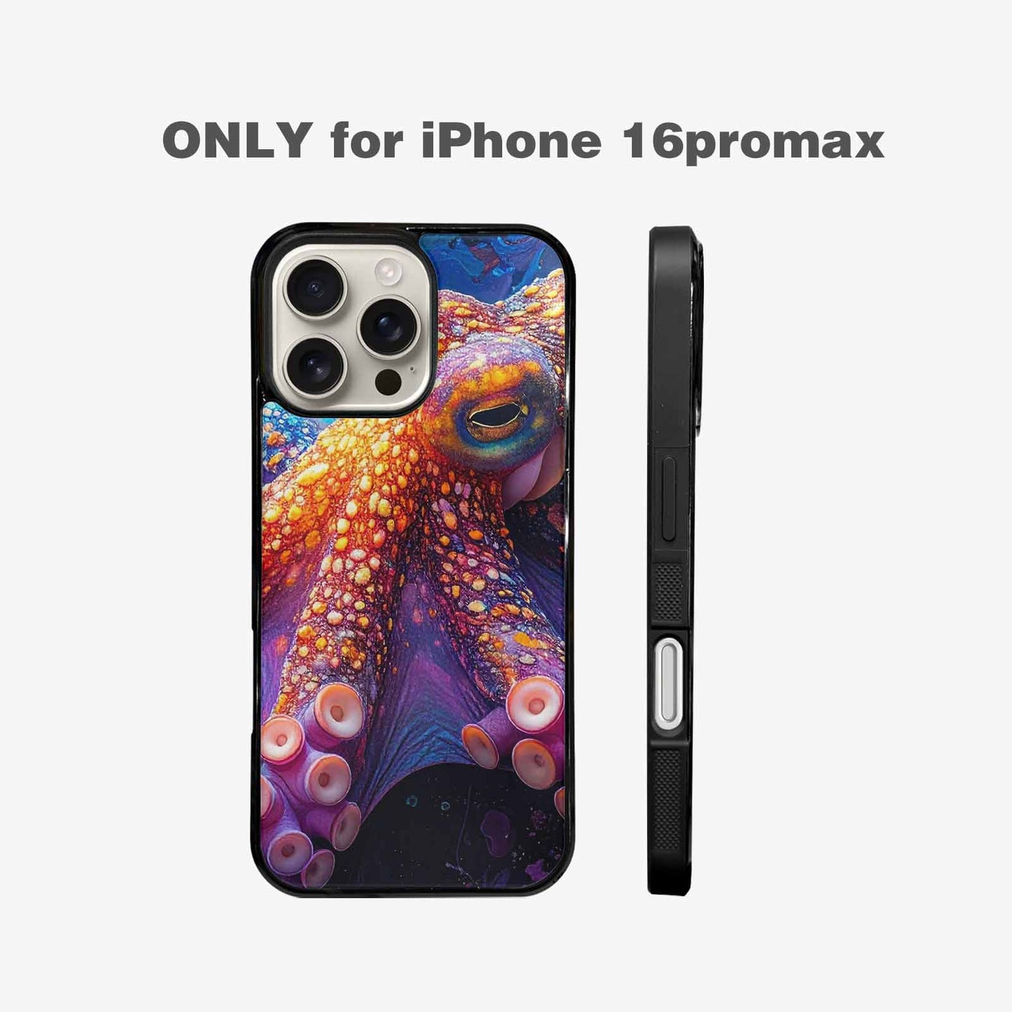 iPhone 16 Pro Max Case — Octopus Tentacle Octopus Tentacle Pattern Hundreds, Custom Print Case Cover