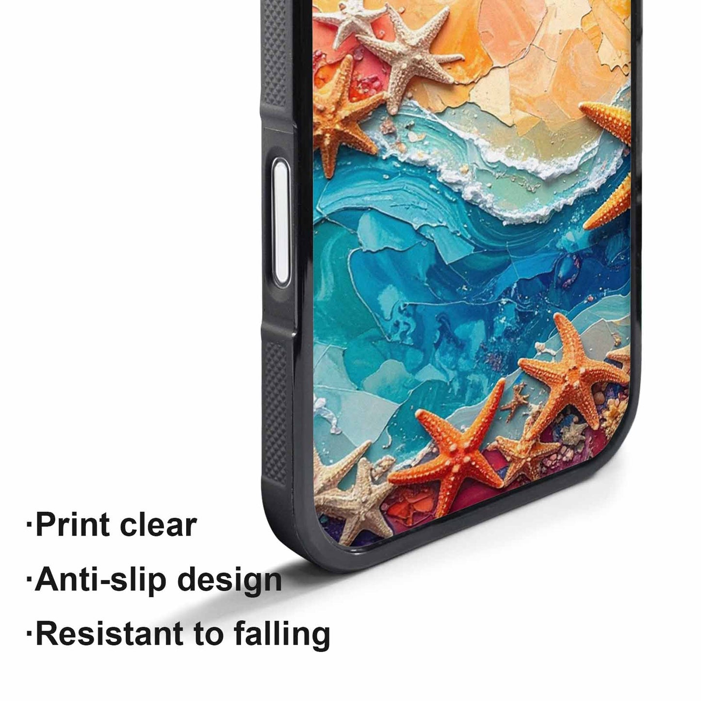 iPhone 17 Pro Case — Starfish Cluster Starfish Cluster Pattern Galaxy, Custom Print Case Cover