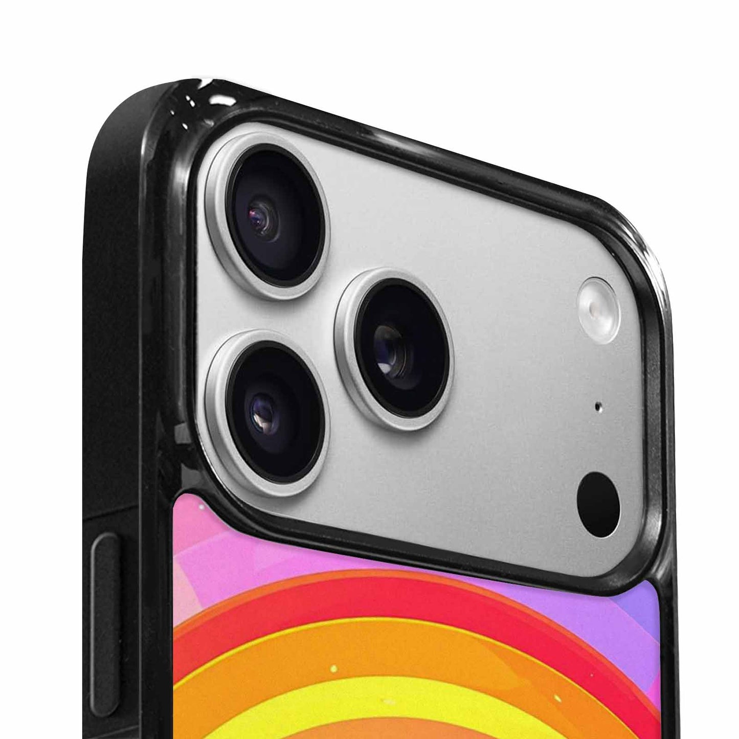 iPhone 17 Pro Case — Rainbow Pride Original Art, Unique Phone Case Design
