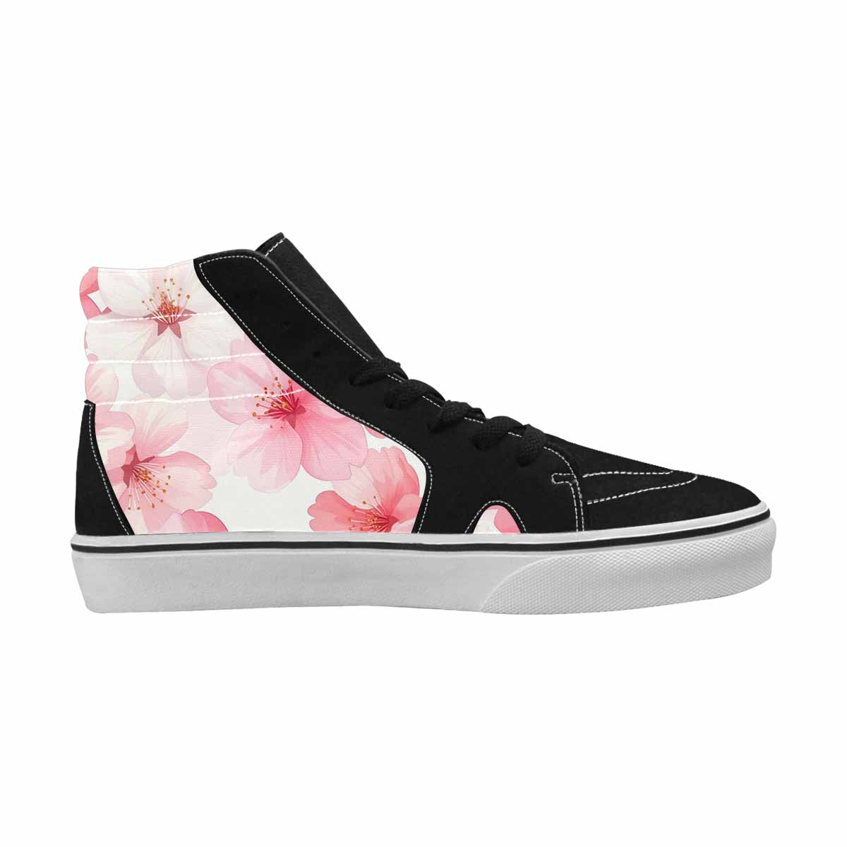 WOMEN'S Japanese Cherry Blossom High Top Canvas Y2K Custom Sneakers