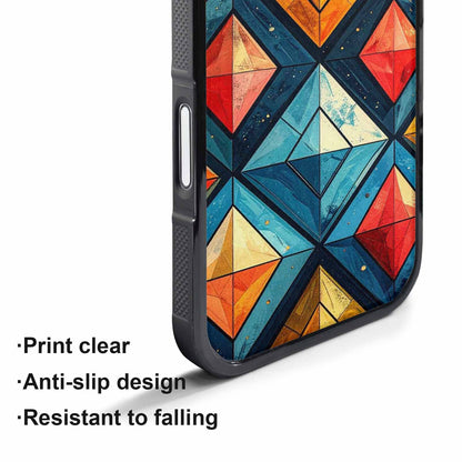 iPhone 17 Pro Max Case — Vintage Summer Diamond Retro Vintage, Custom Print Case Cover