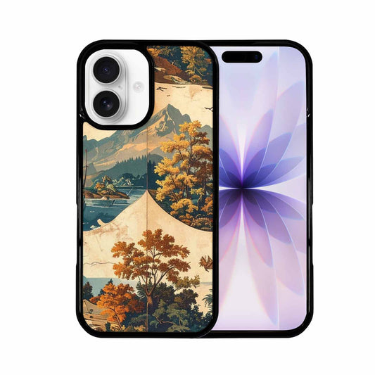 iPhone 17 Case — Vintage Travel Artwork Pattern Retro Vintage, Personalized Phone Case