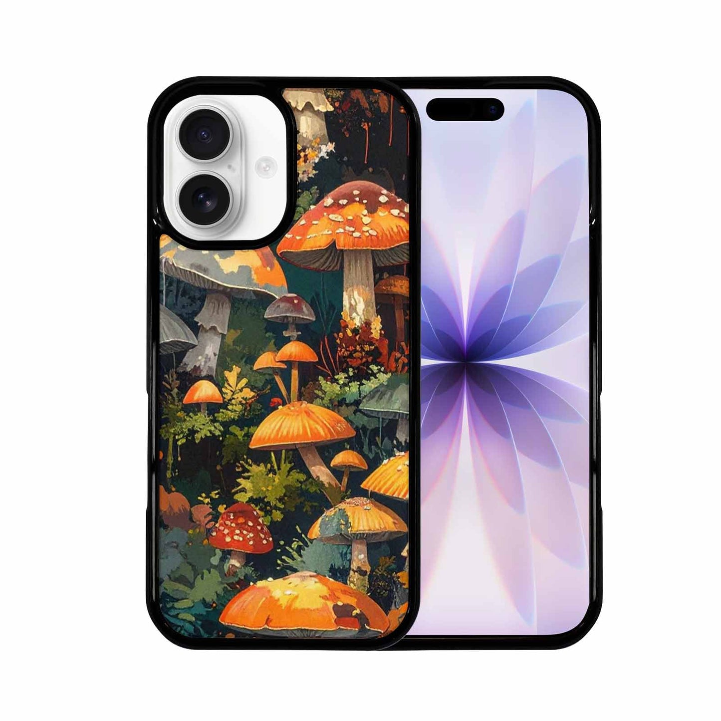 iPhone 17 Case — Mushrooms Camomushrooms Patter Camo, Custom Print Case Cover