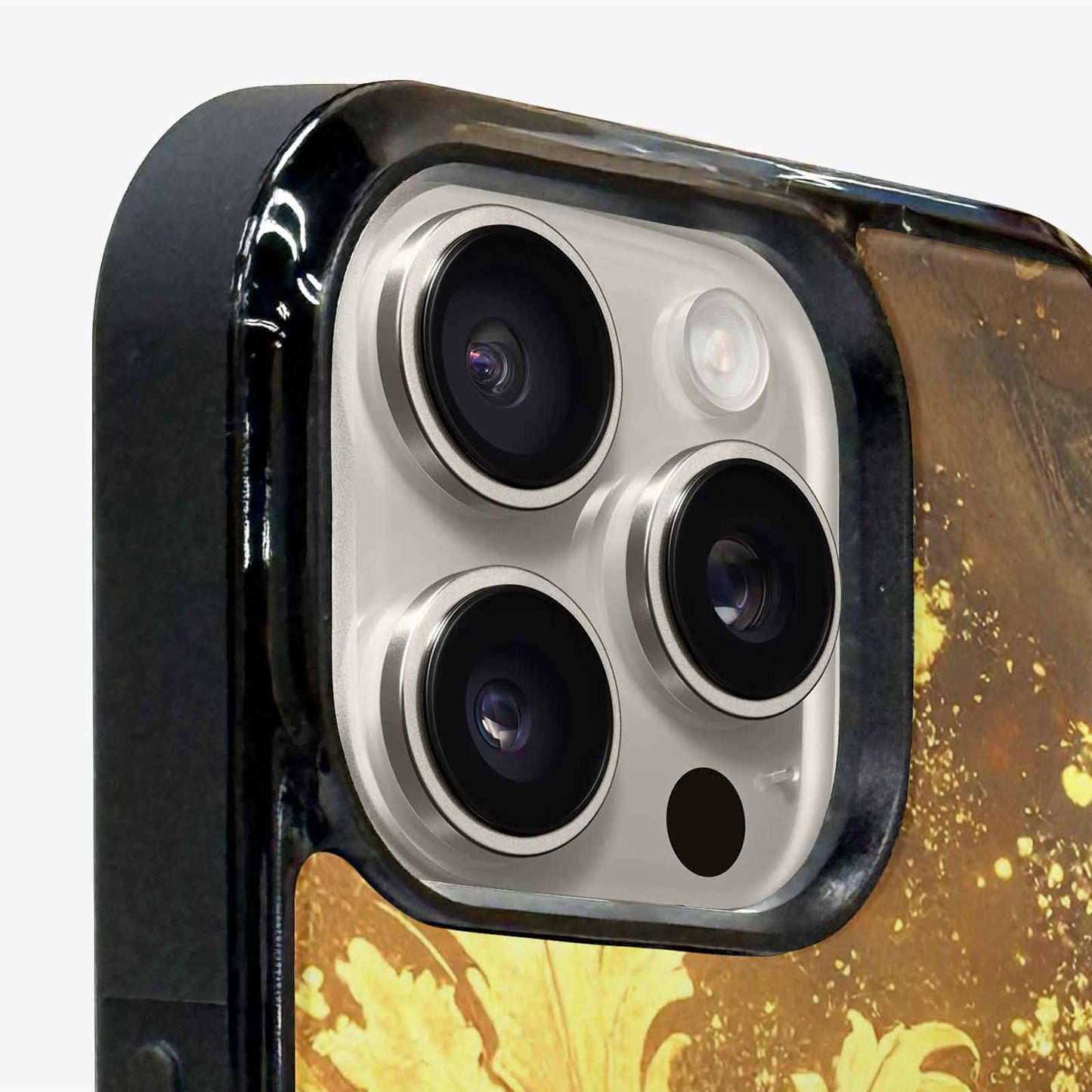 iPhone 16 Pro Case — Klimt Gold Leaf Artwork Pattern, Custom Phone Case