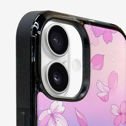 iPhone 16 Case — Anime Cherry Blossom Custom, Unique Phone Case Design