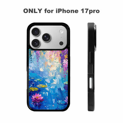 iPhone 17 Pro Case — Full Color Vibrant Monet Impressionist Original, Custom Made Phone Cover