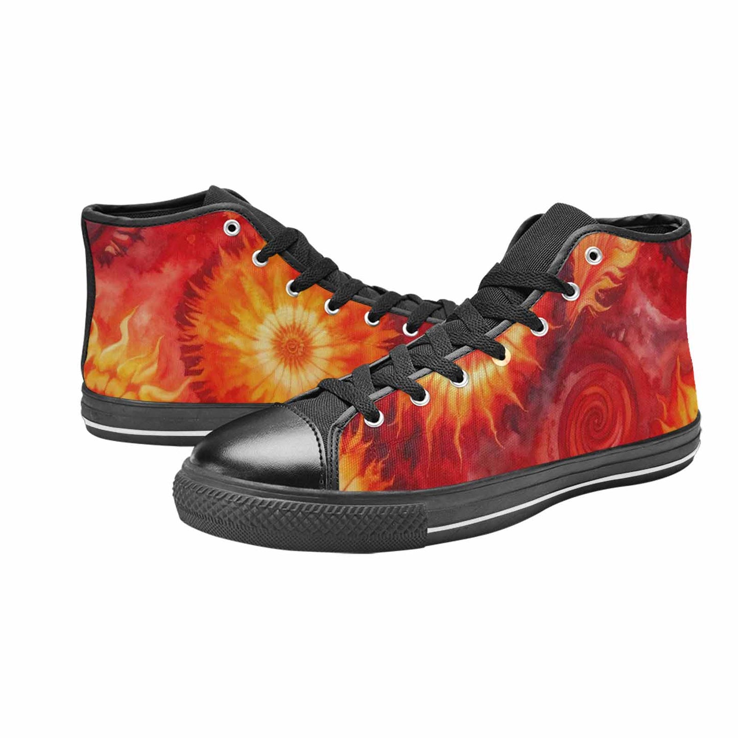 WOMEN'S Tie Dye - High Top Canvas Y2K Shoes