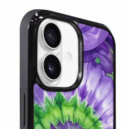iPhone 17 Case — Tie Dye Purple Green Tie Dye, Original Design Phone Case