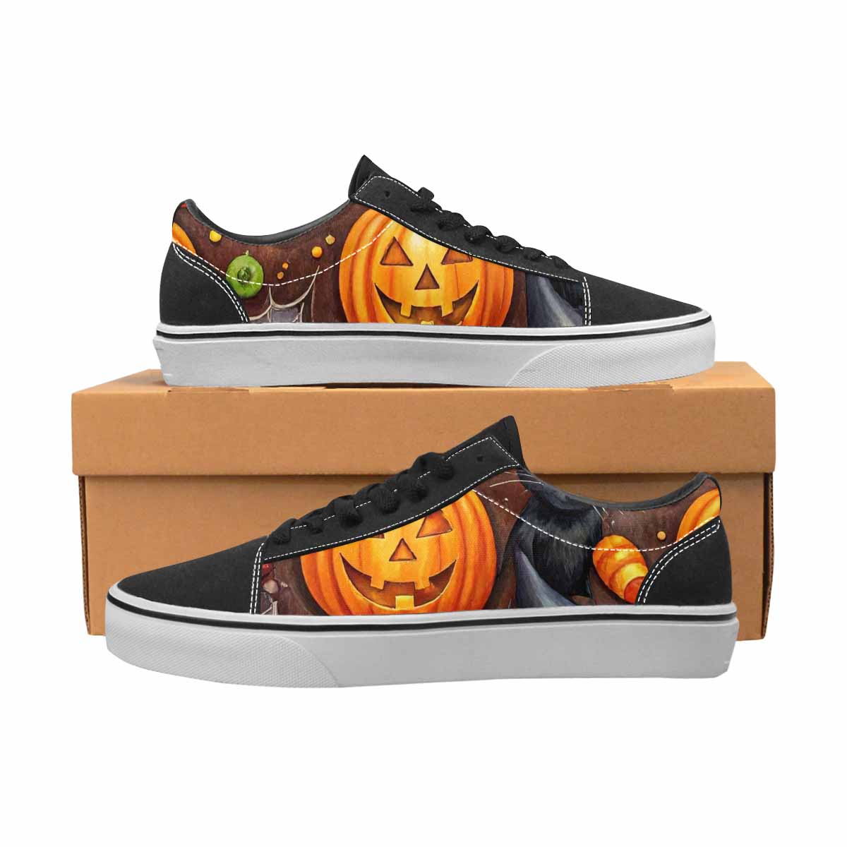 WOMEN'S Halloween Canvas Lace-Up Vivid Shoes