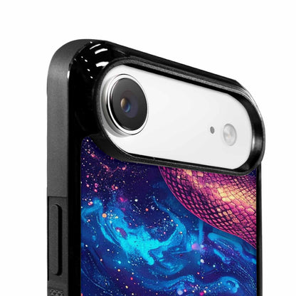 iPhone 17 Air Case — Snake Print Galaxy Seamless Pattern Animal, Custom Art Phone Cover
