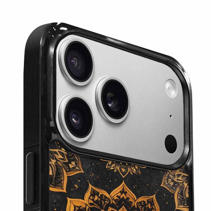 iPhone 17 Pro Max Case — Small Mandala Pattern, Randomly Floral, Unique Phone Case Design
