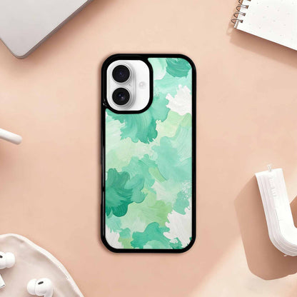 iPhone 17 Case — Seamless Tileable Pattern Of Camo, Custom Print Case Cover