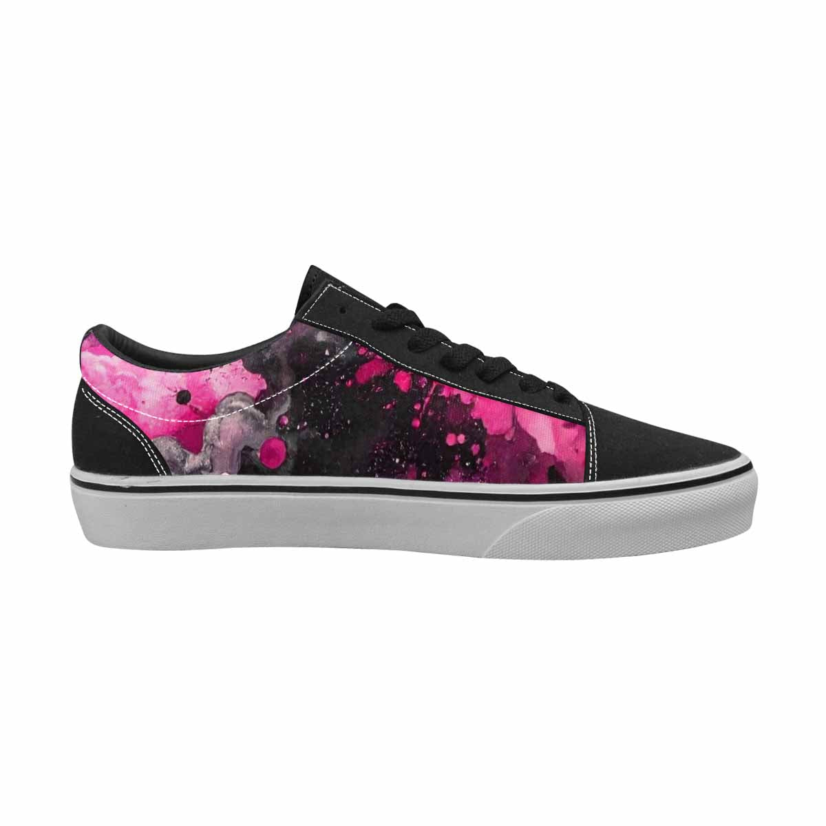 WOMEN'S Galaxy Nebula Lace-Up Canvas Y2K Custom Shoes