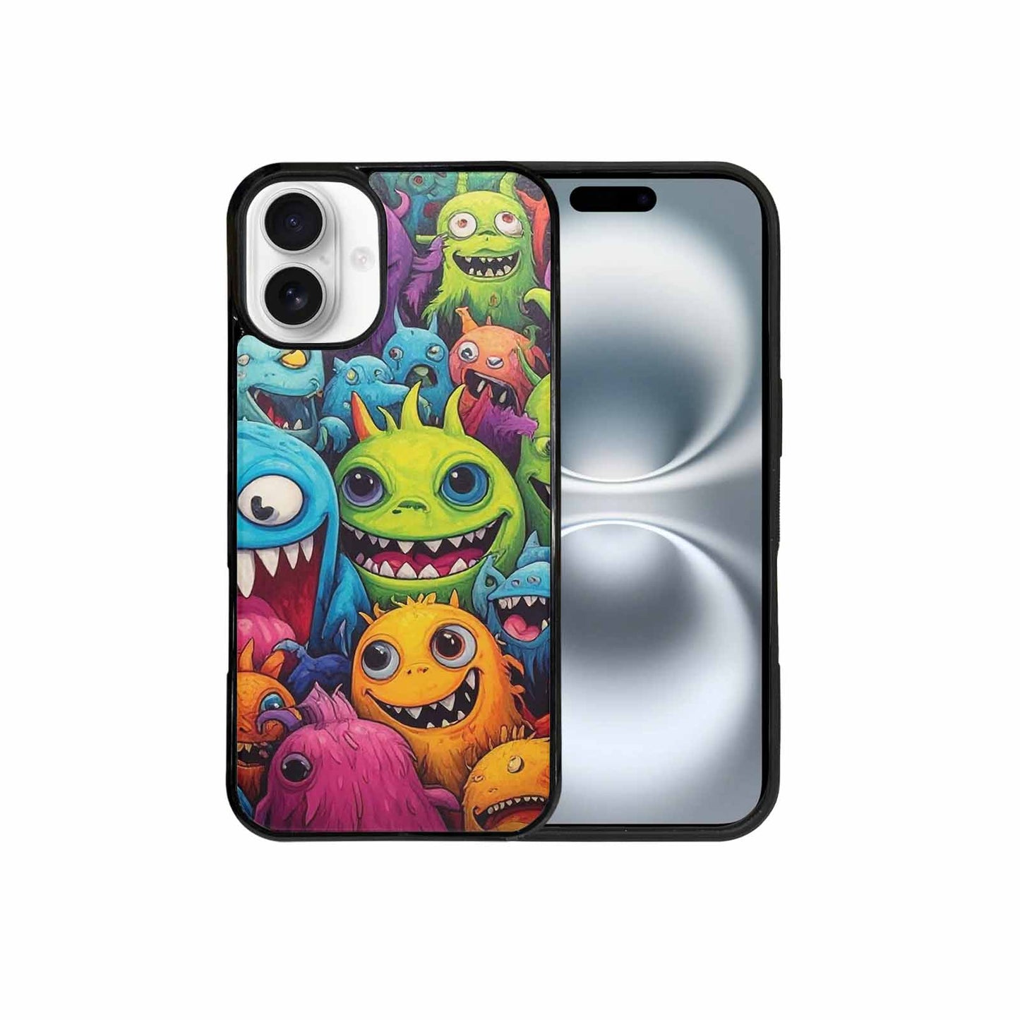 iPhone 16 Plus Case — Monsters General Cartoon Monst 0p8, Custom Made Phone Cover