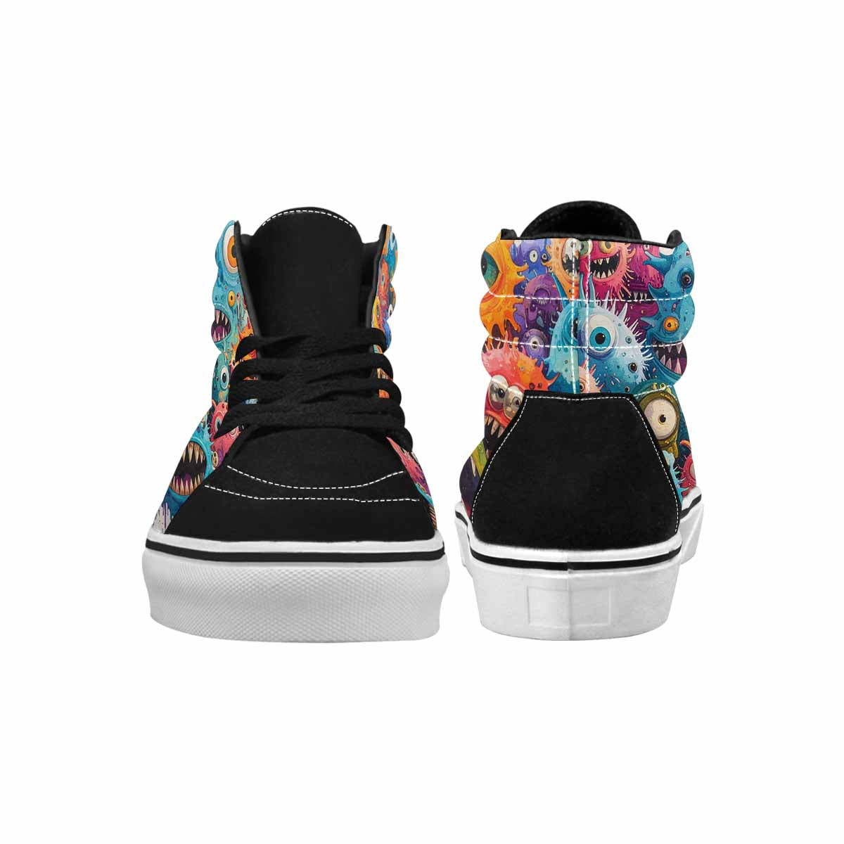 MEN'S Multi High Top Canvas Surreal Shoes