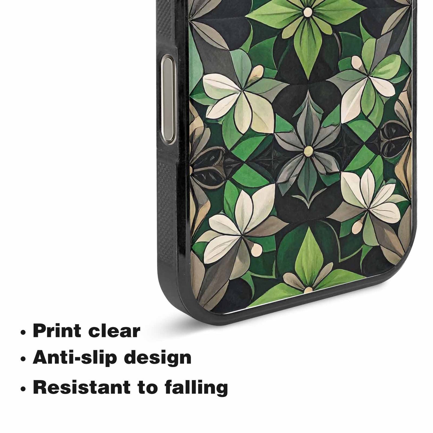 iPhone 15 Pro Max Case — Aromantic Flag Color Theme Small Rainbow, Unique Phone Case Design