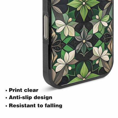iPhone 15 Pro Max Case — Aromantic Flag Color Theme Small Rainbow, Unique Phone Case Design