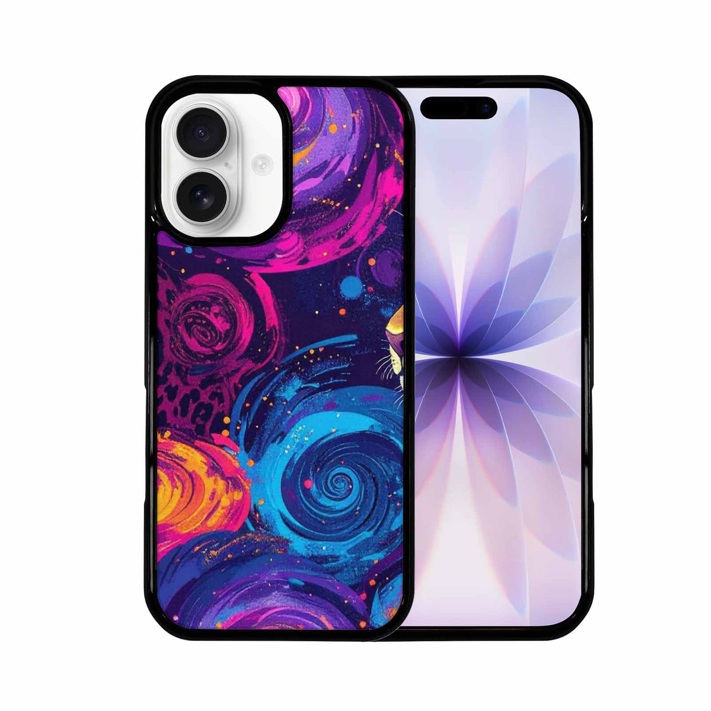 iPhone 17 Case — Leopard Print Galaxy Seamless Animal Print, Customized Protective Case