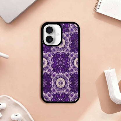 iPhone 17 Case — Small Mandala Pattern, Randomly Floral, Customized Protective Case