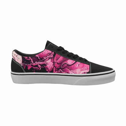 WOMEN'S Ice Cream Motif Lace-Up Canvas Grunge Shoes