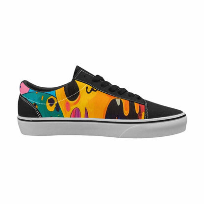WOMEN'S Melting Aliens Lace-Up Canvas Dreamlike Shoes