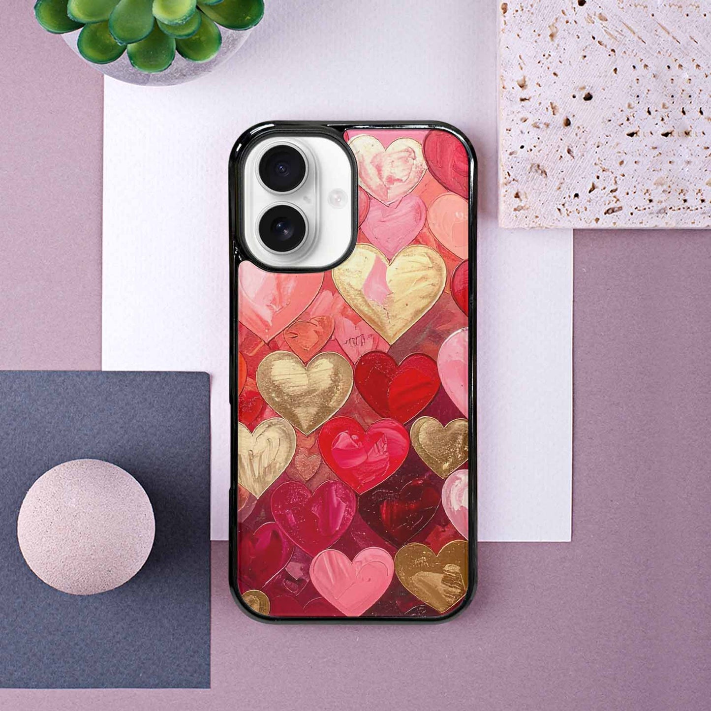 iPhone 16 Case — No Words Or Writings On The, Original Design Phone Case