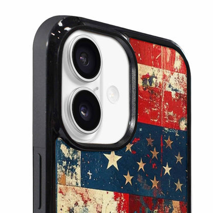 iPhone 17 Case — Small American Flag Stars Galaxy Space, Custom Designed Case Cover