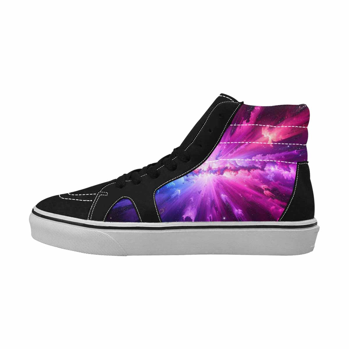 MEN'S Galaxy Nebula Galaxy Nebula High Top Canvas Melting Art Sneakers