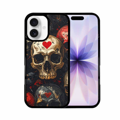iPhone 17 Case — Skull Dark Art Gothic Print Gothic, Custom Made Phone Cover