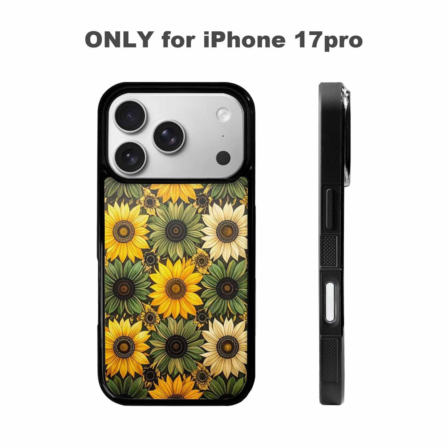 iPhone 17 Pro Case — Blend Melt Them Together Small Floral, Custom Art Phone Cover