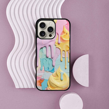 iPhone 16 Pro Max Case — Soft Serve Swirl Monster Characters, Custom Print Case Cover