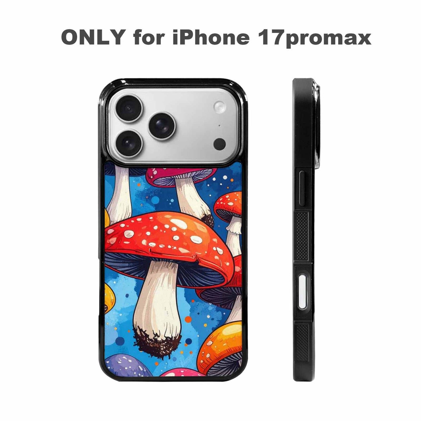 iPhone 17 Pro Max Case — Vivid Winter Mushroom Cartoon Cute, Customized Protective Case