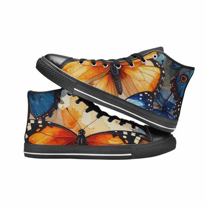 MEN'S Butterfly Wing High Top Canvas Dreamcore Shoes