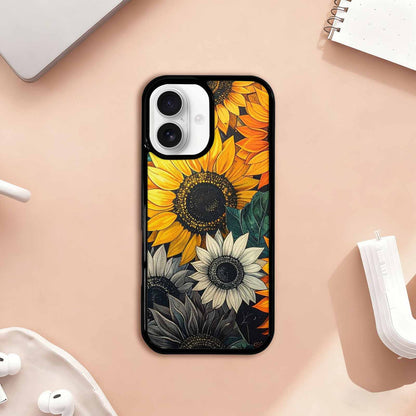 iPhone 17 Case — Blend Melt Them Together Floral, Unique Phone Case Design