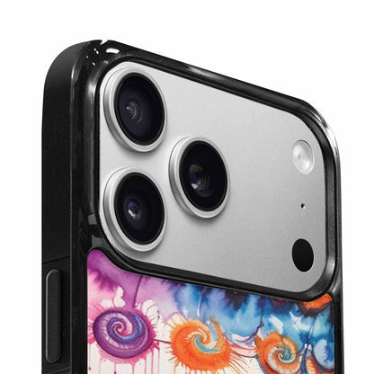 iPhone 17 Pro Max Case — Tie Dye Swirls Black Tie Dye, Custom Made Phone Cover