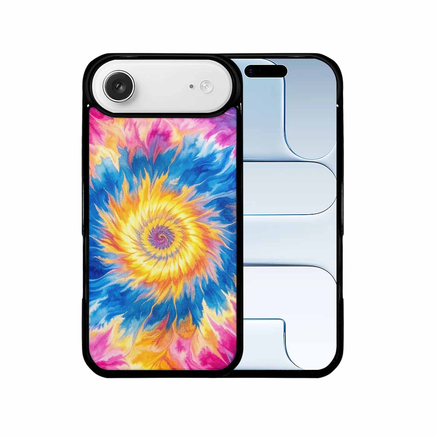 iPhone 17 Air Case — Small Tie Dye Swirl Pattern Tie, Custom Phone Case
