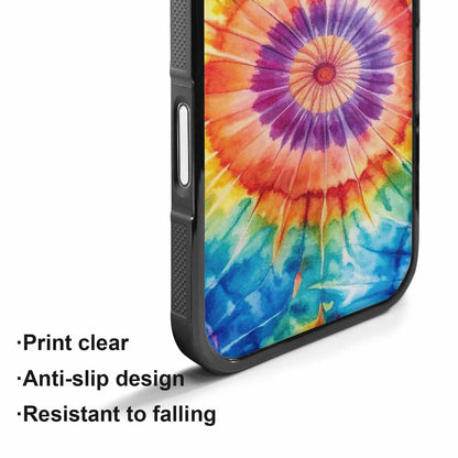 iPhone 17 Case — Small Tie Dye Swirl Tie Dye, Personalized Phone Case