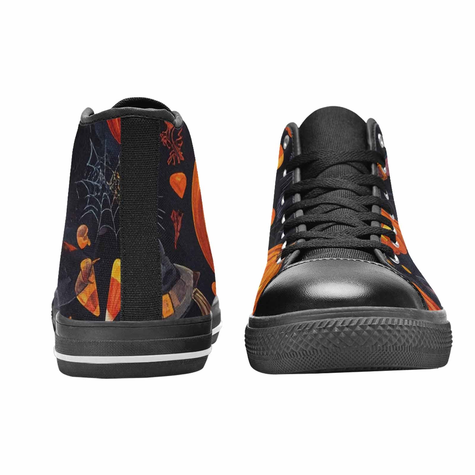 WOMEN'S Halloween High Top Canvas Dark Academia Custom Shoes