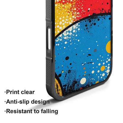 iPhone 17 Case — Small Comic Book Halftone Original Art, Customized Protective Case