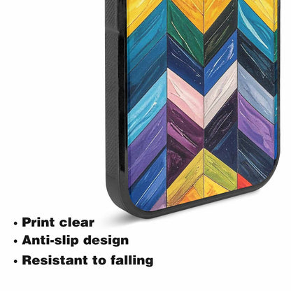 iPhone 15 Case — Progress Pride Flag Color Theme Small, Custom Printed Phone Case