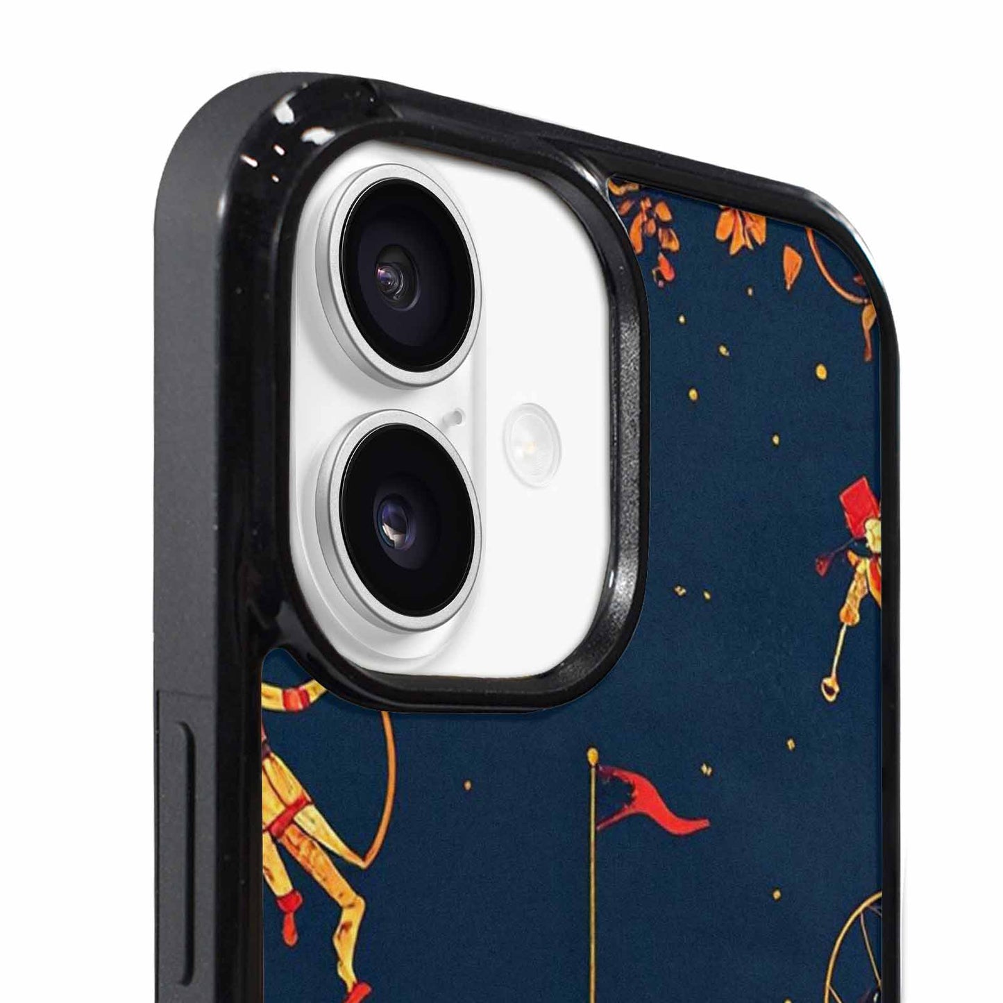 iPhone 17 Case — Vintage Circus Art Pattern Retro Vintage, Custom Phone Case