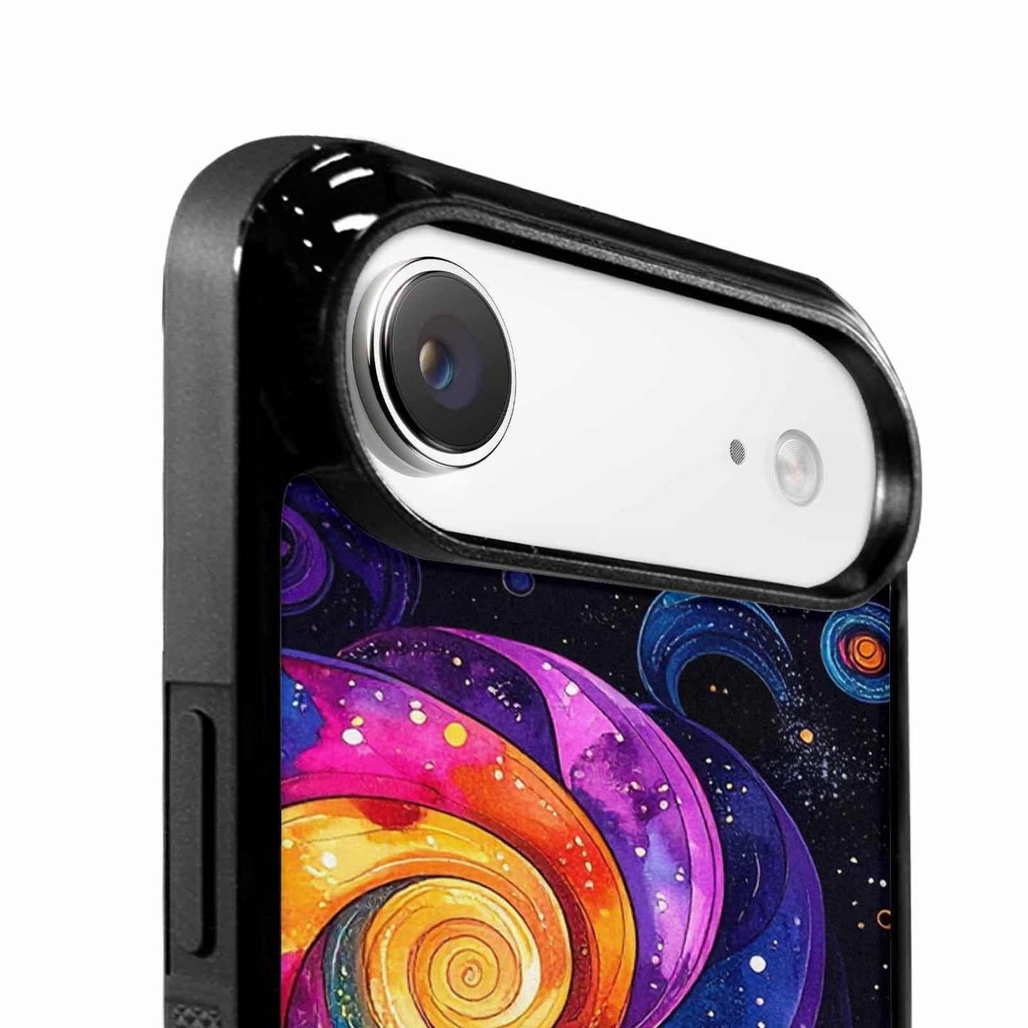 iPhone 17 Air Case — Rose Galaxy Art Seamless Pattern Galaxy, Original Design Phone Case